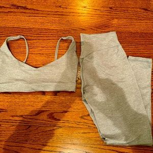 Buff Bunny Dream heathered set